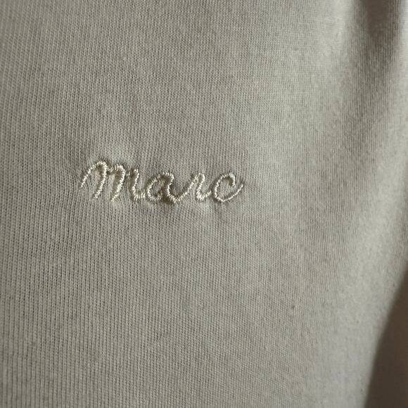 Y2K Vintage MARC JACOBS | Preppy Cream Puff Sleeve Polo Shirt | Large - Picture 4 of 8